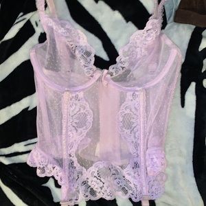 jezebel purple corset